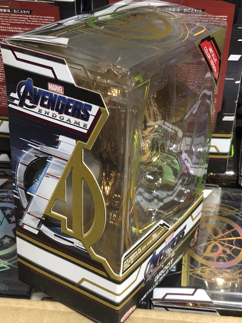 Metallic Gold Groot Figure V65098