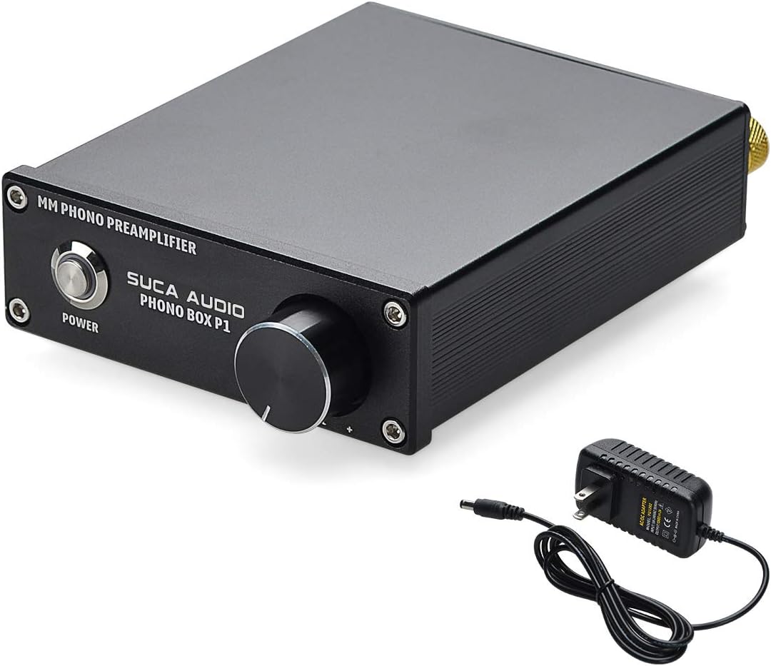 Phono Preamp with Gain Gear Mini Hi-Fi Stereo D9250