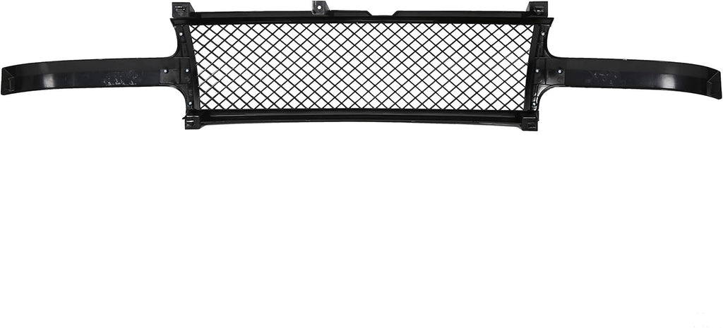 Black Mesh Front Hood Grill Cover L9711