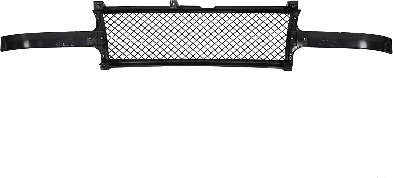Black Mesh Front Hood Grill Cover L9711