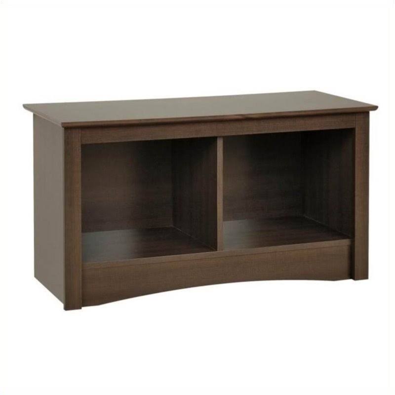Twin Small Storage Bench in Espresso W241