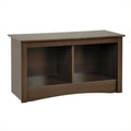 Twin Small Storage Bench in Espresso W241
