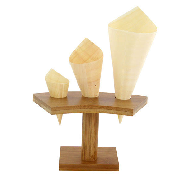 0.25 oz. Mini Wooden Cones Pack of 4000 F2722