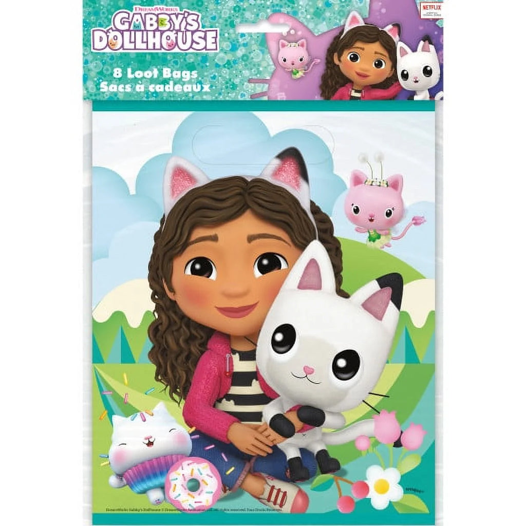 16 Count Plastic Party Favor Loot Bags L290309
