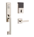 Satin Black Single Cylinder One-Piece Handleset I52049