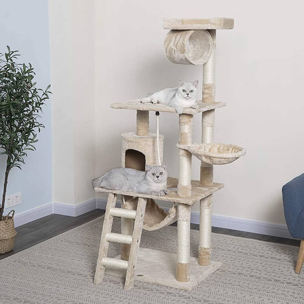 Brown 62x22 Cat Tree Condo Furniture E917675