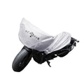 Silver Tone Universal Half Cover Motorcycle Cover M95159